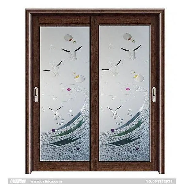 Hotel Sliding Door With Frame